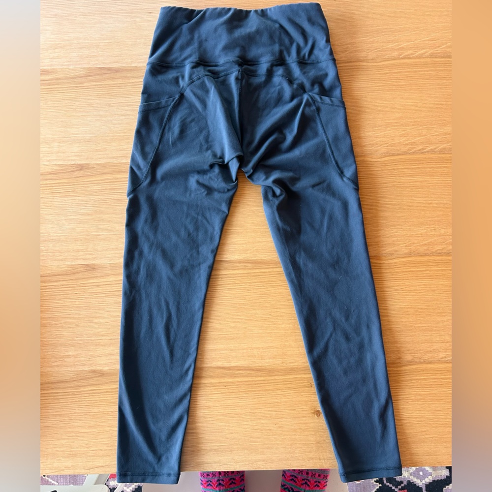 Blue Grey Leggings